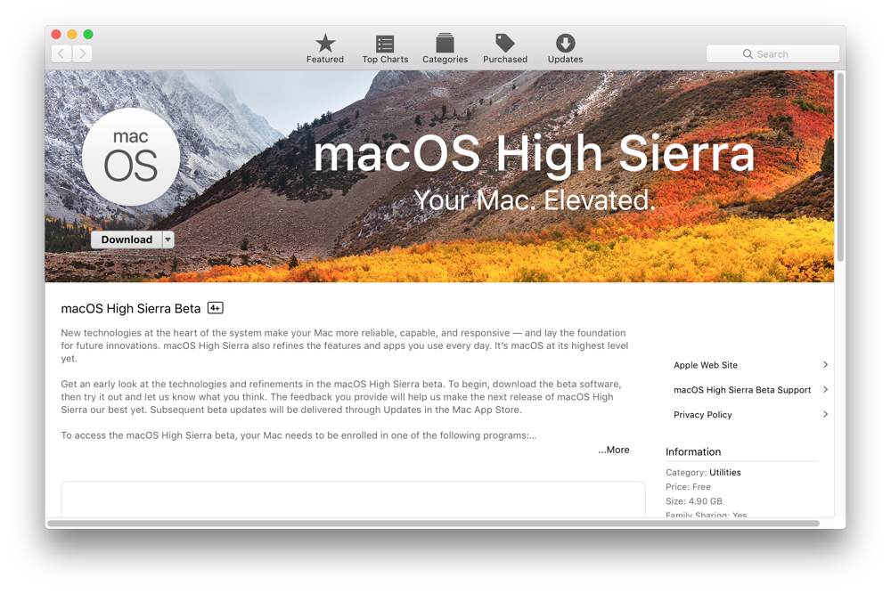 Outlook app for mac os high sierra update